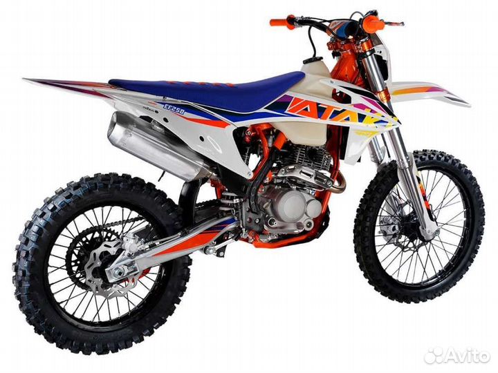 Мотоцикл ataki EF250 (4T 172FMM) 21/18