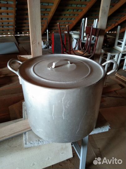 Кастрюля эмалированная СССР 40л