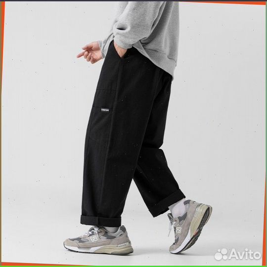 Спортивные широкие штаны карго (В наличи все цвета)