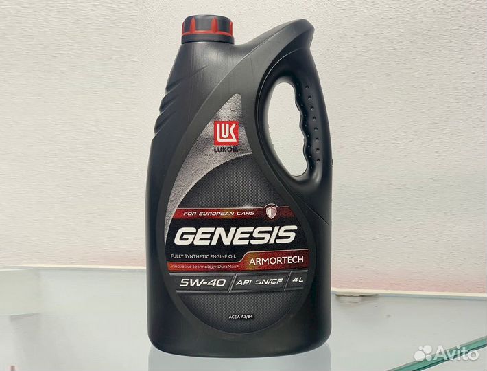 Масло lukoil genesis armortech 5W-40 4l