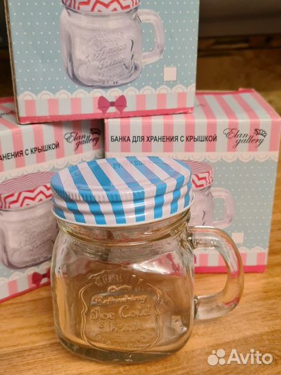 Банка для хранения с крышкой