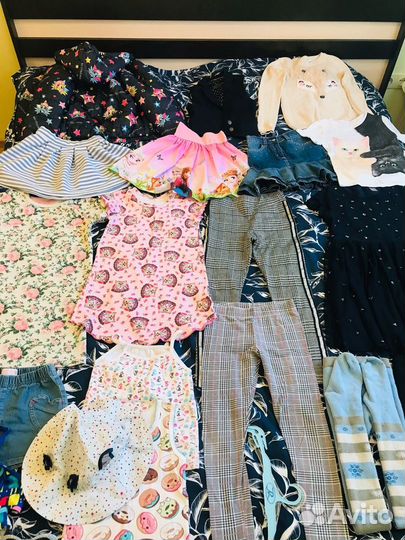 Фирменные детские вещи пакетом на 4-7 лет