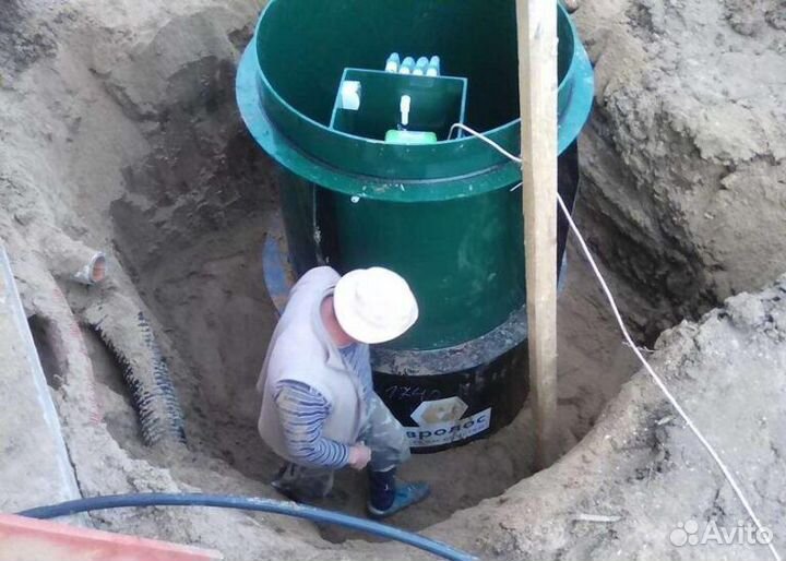 Септик Евролос установка под ключ