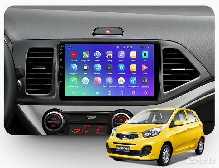 Магнитола teyes cc3 2k KIA Picanto 2011-2017