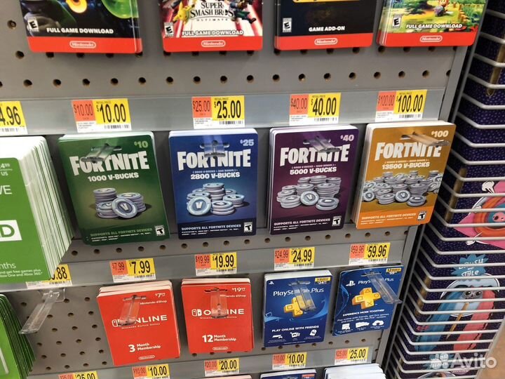 Коды на fortnite