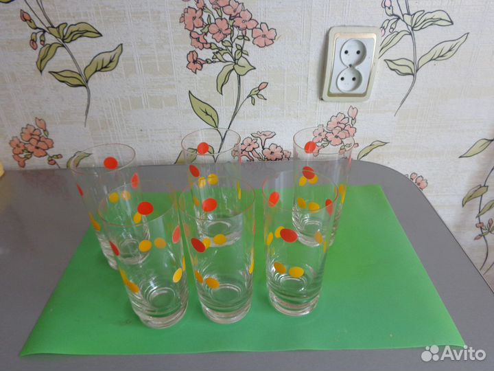 Стаканы высокие