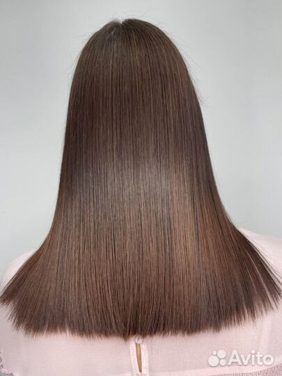 Кератиновое выпрямление волос/ ботокс