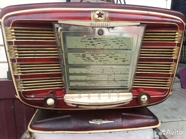 Радиоприемник ламповый СССР