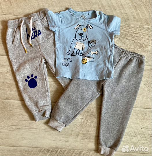 Вещи пакетом для мальчика 80 86