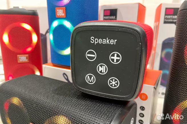 Портативные стерео колонки JBL