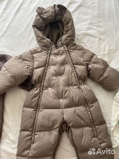 Зимний комбинезон hb 68-74 пуховой