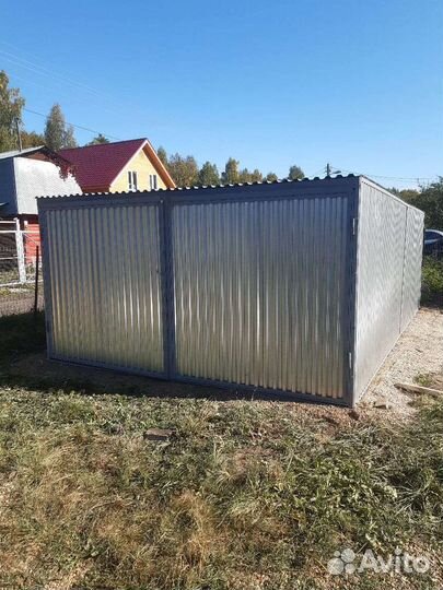 Гараж металлический хозблок