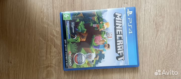 Диски на ps4 майнкрафт