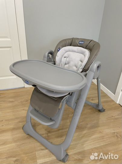 Стульчик для кормления chicco polly magic шезлонг