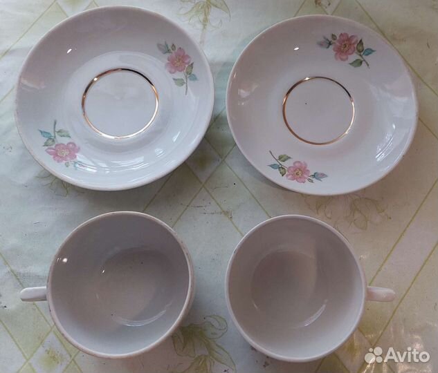 Чашка с блюдцем