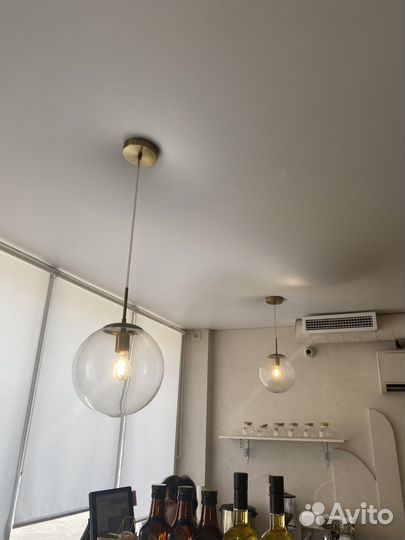 Светильник потолочный подвесной бу