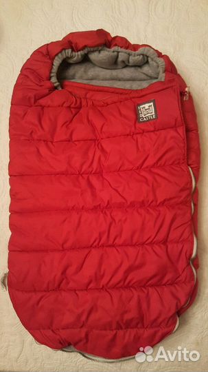 Конверт зимний в коляску Red castle