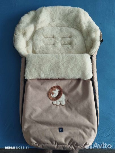 Зимний конверт в коляску