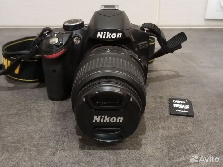 Зеркальный фотоаппарат nikon d3200