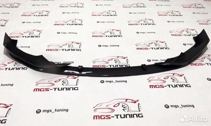 Губа BMW 5 series G30 M-Performance (Под карбон)