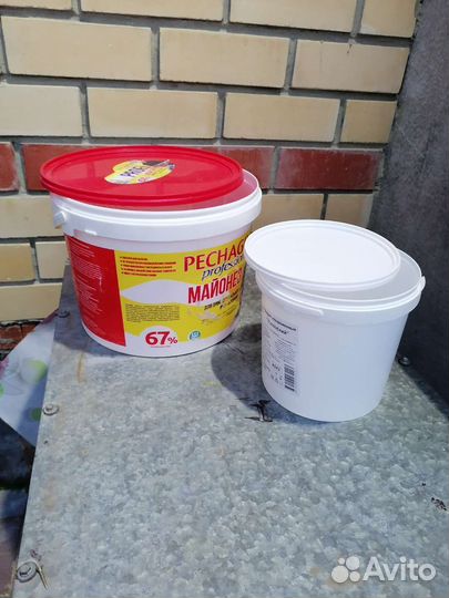 Ведра пластиковые 10л и 3л