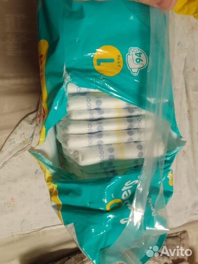 Подгузники pampers new baby-dry 1(86 штук)