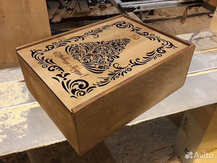 Ящик деревянный оптом