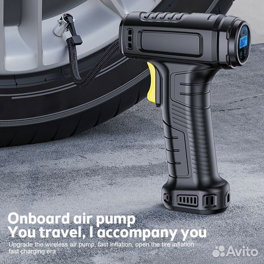 Беспроводной компрессор аккумуляторный