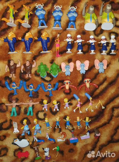 Киндер сюрприз из мультиков американских