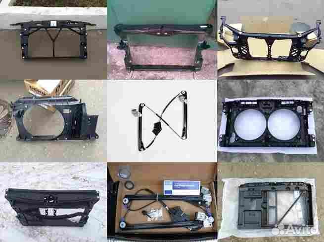 Стеклоподъемник передний левый без мотора для audi