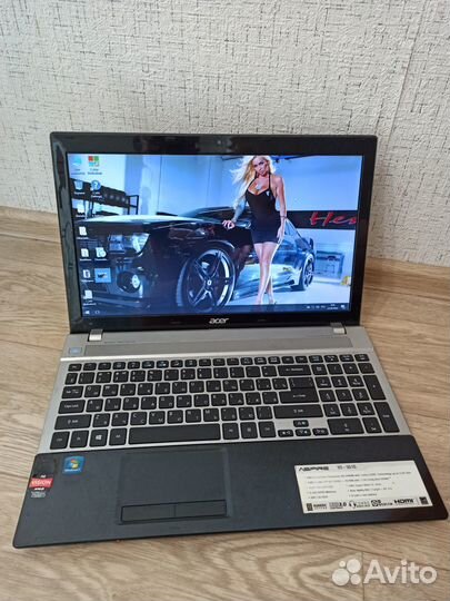 Стильный acer V3 551G. AMD A6 3.2Ghz\6GB\500GB