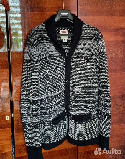 Кардиган мужской Levis 50 52 (L) оригинал