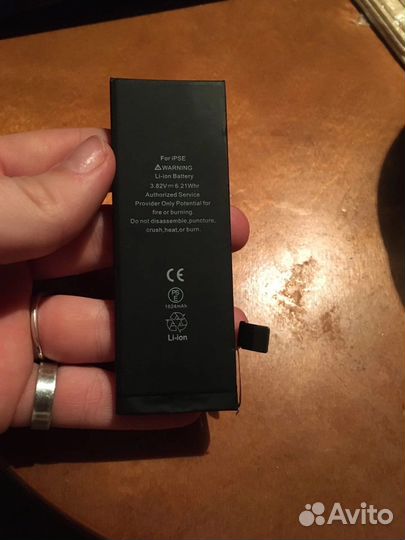 Аккумулятор на iPhone se старый
