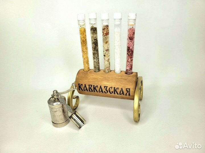 Набор Соль Кавказская перцемолка совочек