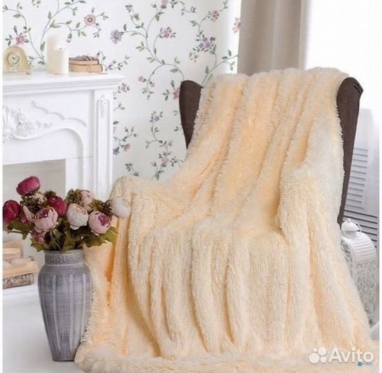 Плед покрывало пушистое