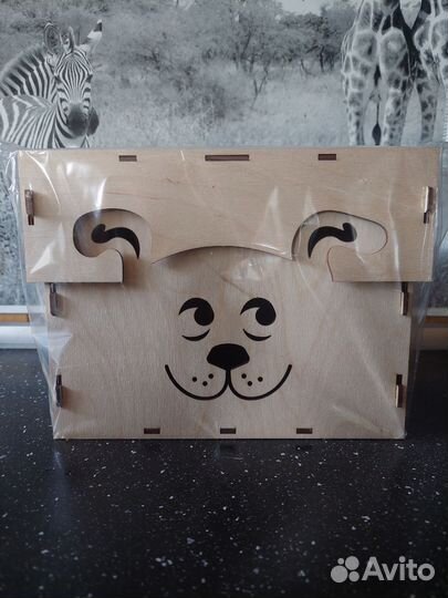 Декоративный ящик с крышкой