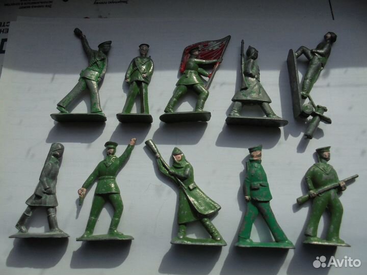 Солдатики СССР. Прогресс. зми. Наборы