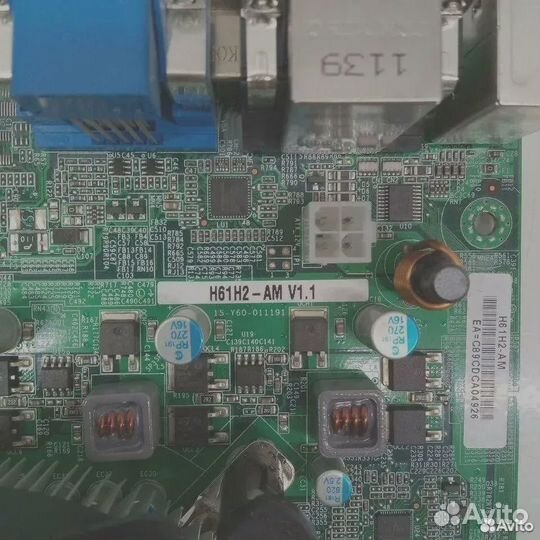 Связка: Acer H61H2-AM/Core i3-3220/4GB/Кулер