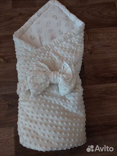 Конверт одеяло на выписку зима весна