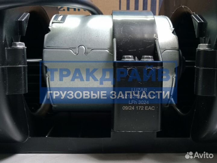 Электро-вентилятор отопления Shacman F3000 (12) (в корпусе)