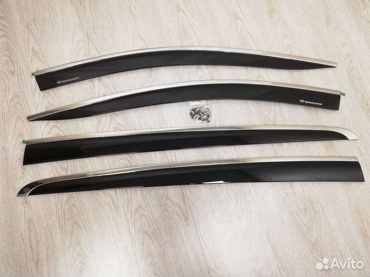 Дефлекторы окон Kia Sportage 2016-2021