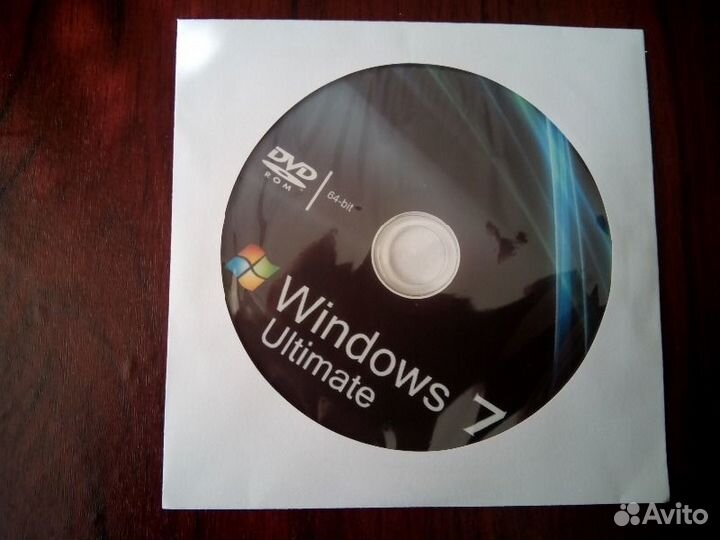 Загрузочный dvd диск windows 7