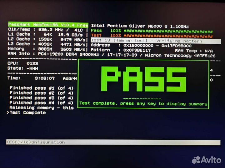 Sodimm ddr4 4gb 2400