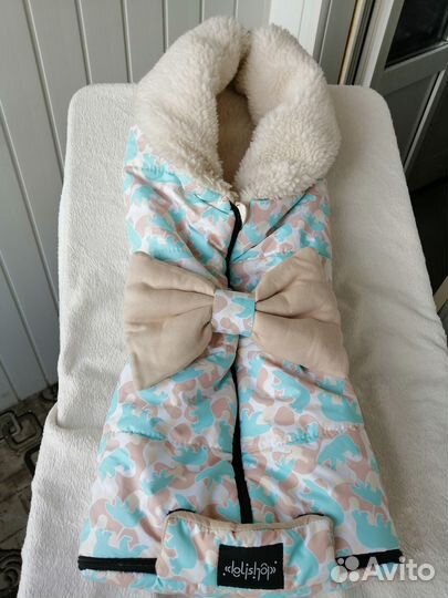 Конверт на выписку зимний