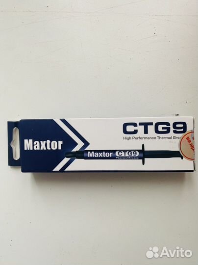 Новая термопаста maxtor