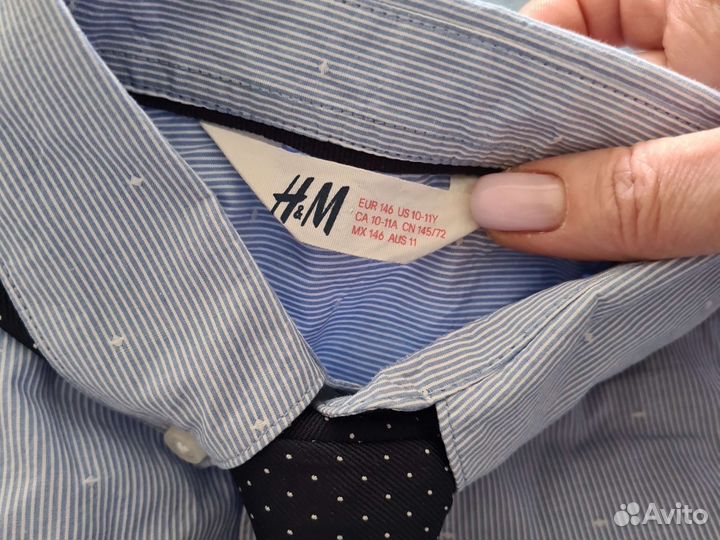 Рубашка с галстуком