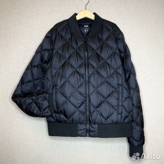 Куртка бомбер Uniqlo р.S пуховик ультралегкая