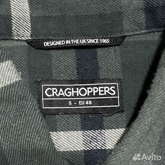 Craghoppers S-M треккинговая рубашка мужская