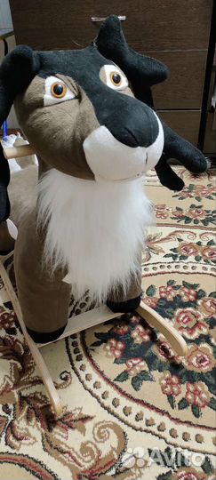 Детская игрушка качалка олень