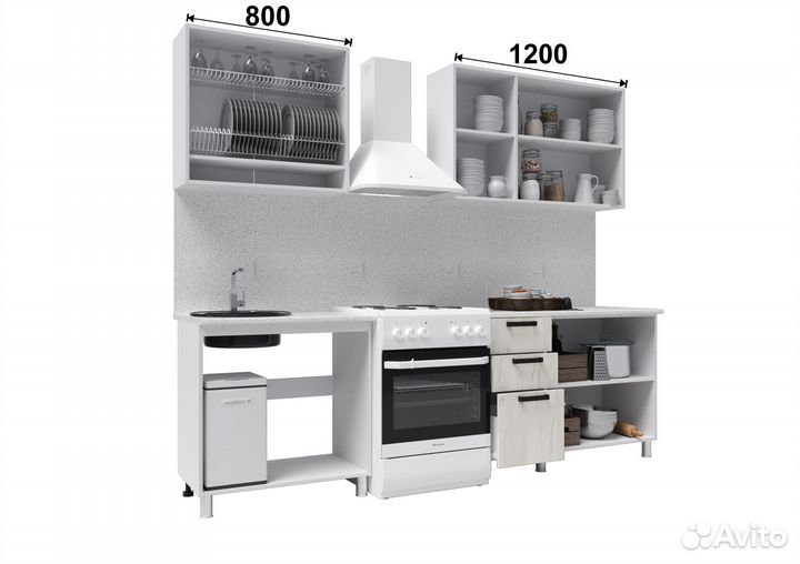 Кухня Диор 2000мм в наличии